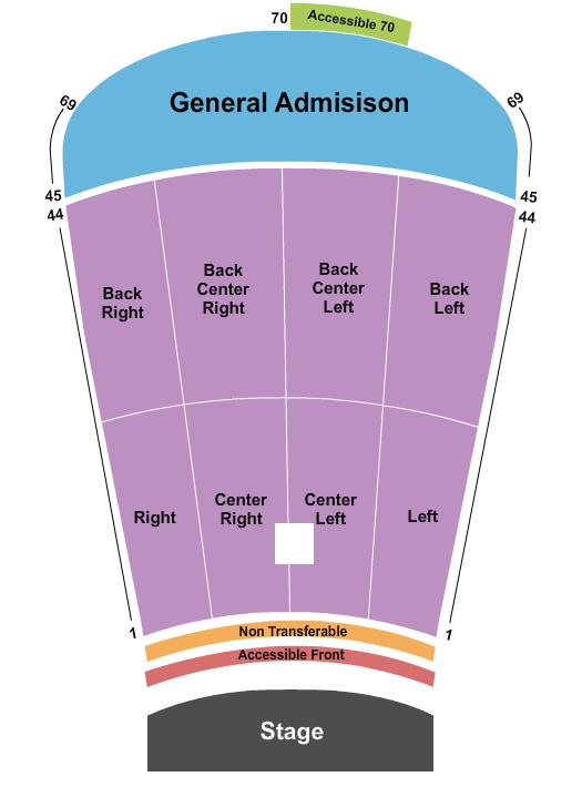 Red Rocks Amphitheatre Cage The Elephant Seating Chart